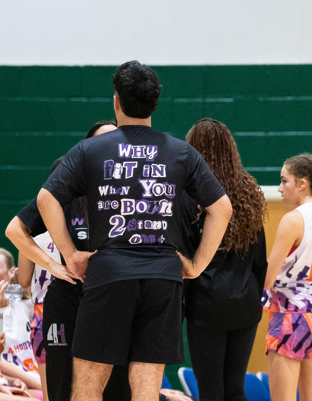 4HOOPS SUPPORT WOMEN IN SPORT TSHIRT