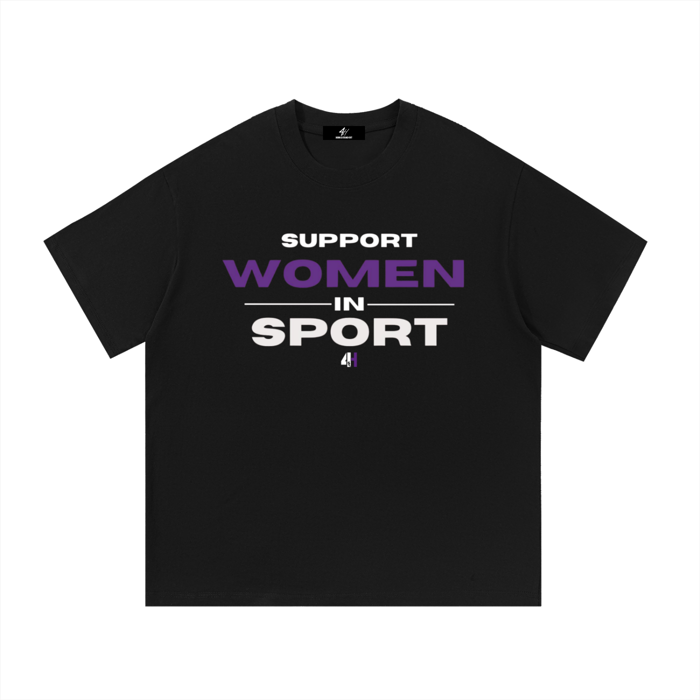 4HOOPS SUPPORT WOMEN IN SPORT TSHIRT