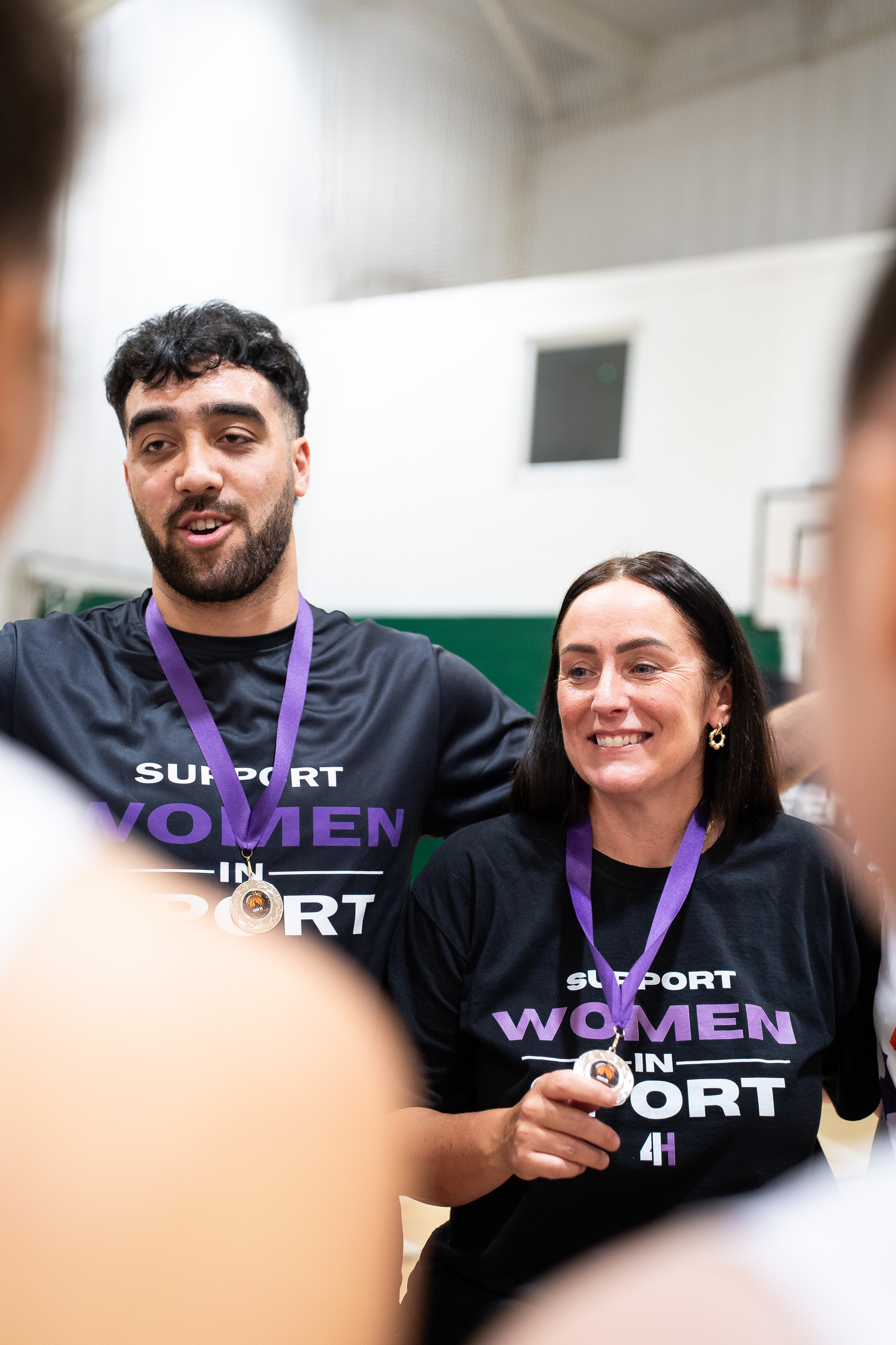 4HOOPS SUPPORT WOMEN IN SPORT TSHIRT